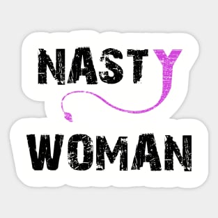 NASTY WOMAN T-SHIRT Sticker